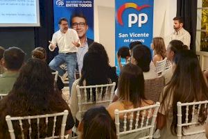 Pachi Pascual: “Contamos con la visión de los jóvenes de San Vicente para el futuro de la ciudad”