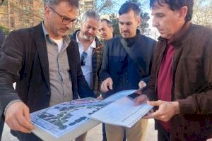 Ja està en marxa el projecte de remodelació del jardí del carrer de Mencía de Mendoza