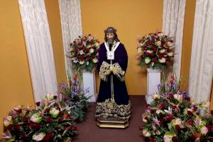 El Cristo del Palmar sale el Domingo de Ramos en la procesión del Medinaceli del Grao de la Semana Santa Marinera