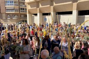 Primer y numeroso acto de la Semana Santa campellera