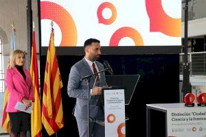 La ciutat de Sagunt ha acollit l'acte de lliurament de les distincions i diplomes de les Ciutats de la Ciència i la Innovació