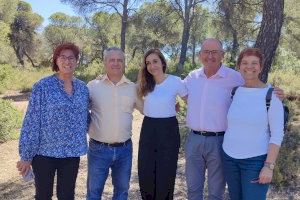 Isaura Navarro visita la muntanya de Romeu