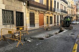 Arranquen les obres del carrer Barranquet de Borriana