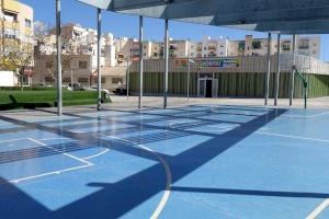 El Ayuntamiento de la Vila Joiosa inicia las obras de reparación de las pistas deportivas del polideportivo ‘Marta Baldó’