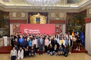 José Martí recibe a estudiantes italianos que están de Erasmus en la provincia de Castellón