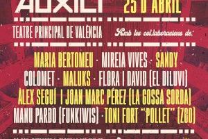 Auxili ofrecerán en el Principal de València un concierto especial repleto de colaboraciones