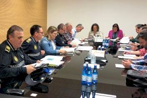 La junta de seguridad coordina 480 servicios para Santa Quitèria en Almassora