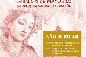 La Patrona de Torrevieja peregrinará a la Parroquia del Sagrado Corazón en el 50 aniversario de la Parroquia y Año Jubilar