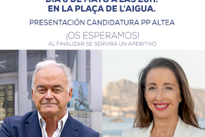 Rocío Gómez presentará una renovada candidatura del PP de Altea el sábado en la Plaça de l’Aigua