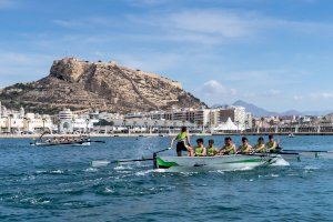 La X regata de la Liga SUMA se salda con un alto nivel de remo sobre las aguas de Alicante
