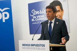 Mazón: “El 28M mandaremos un mensaje de autogobierno al resto de España. Se acabó el ninguneo de Pedro Sánchez y Ximo Puig”
