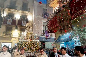 Así se desarrollará la procesión de la Virgen de los Desamparados 2023: horario y recorrido