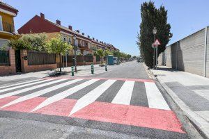 El Ayuntamiento completa la actuación integral de pacificación del tráfico en Massarrojos