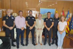 Manuel Rodríguez Lillo y Rubén Miguel Noheda toman posesión como nuevos oficiales de la Policía Local de El Campello