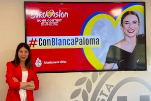 El Ayuntamiento de Elche montará dos pantallas gigantes para seguir la actuación de la cantante ilicitana Blanca Paloma en Eurovisión