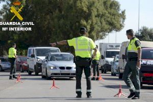 253 conductores pasan a disposición judicial en la Comunidad Valenciana durante el pasado mes de abril por delitos contra la seguridad vial