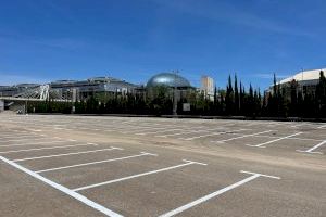 El parking municipal de Los Naranjos de Paterna, iluminado con Led, videovigilado y accesible 100% abre hoy sus puertas