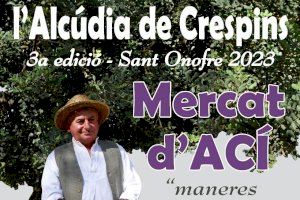 L'Alcúdia de Crespins acollirà el 10 i l’11 de juny la III Edició de la fira sostenible el “Mercat d'Ací”