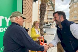 Ruz reivindicará ante la Generalitat la construcción del centro de salud y la línea de bus urbano en Torrellano