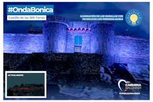 El castillo de Onda contará con un pionero sistema de iluminación para ofrecer espectáculos visuales