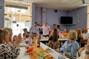 CS Almàssera celebra una comida solidaria a beneficio de Cáritas