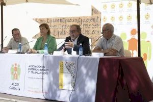 El Pati de les Aules acull la presentació de la Campanya de Donació d’Òrgans i Teixits 2023 d’ALCER Castalia