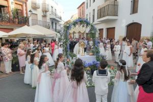 La procesión de Corpus Cristi se celebra este domingo en La Nucía