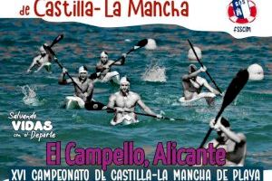 La playa de Carrer la Mar acoge este fin de semana el campeonato de Castilla-La Mancha se salvamento y socorrismo