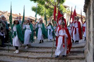 La Degolla y la procesión general llenan de tradición el Corpus Christi de Morella