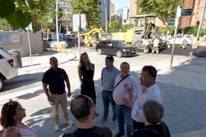 Benidorm habilita un cruce semafórico y peatonal para mejorar la movilidad y seguridad peatonal en la confluencia de Europa con Jaén