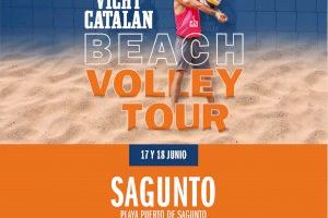 El Vichy Catalan Beach Volley Tour Comunitat Valenciana 2023 organitza la seua segona prova a la platja de Port de Sagunt este cap de semana