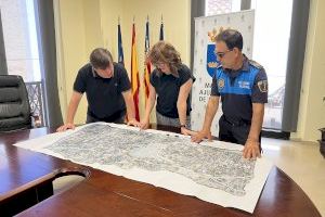 Borriana elabora un mapa de camins, sendes, séquies i partides de tot el terme municipal