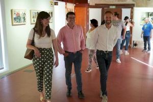 Jorge Rodríguez inaugura les exposicions del projecte cultural sobre el projecte Trèvol del fotògraf Xavier Mollà