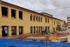 Cinco empresas optan a finalizar las obras de la nueva Biblioteca Municipal de Aldaia
