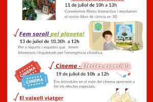 La Biblioteca lanza su propuesta de talleres dirigidos a niños y niñas para julio