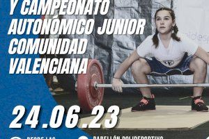 El sábado se disputa en el pabellón del Polideportivo Municipal el Campeonato Autonómico Junior de Halterofilia de la Comunidad Valenciana