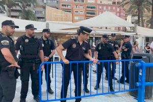 Alicante organiza un amplio dispositivo de seguridad la noche de San Juan con vigilancia de Policía Local en todas las playas