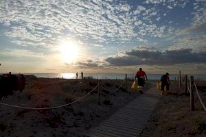 La SAG reforzará el servicio de limpieza de playas después de la noche de San Juan