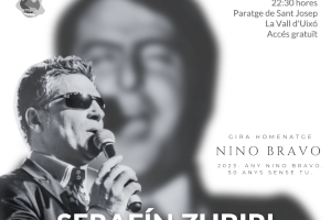 La Vall d’Uixó se suma a la conmemoración del Año Nino Bravo con un concierto homenaje