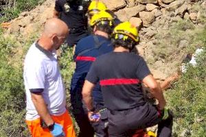 Rescaten a un home ferit després de patir un accident en la Punta del Cavall a Benidorm