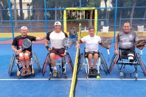 Los valencianos Triviño, Peinado y Betoret copan el Top 5 nacional en el campeonato de España de pádel en silla de ruedas