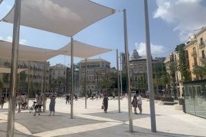 Torna l'ombra a la plaça de la Reina