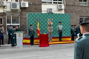 La delegada del Gobierno preside la toma de posesión del nuevo coronel jefe de la Comandancia de Castellón