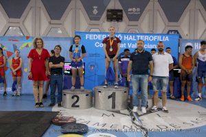 El Club Halterofilia Alzira brilla en el campeonato de la Comunitat Valenciana Junior con tres oros