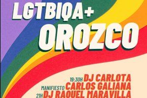 Fiesta Orgullo LGTBI+ Orozco, el 8 de julio, en Burjassot