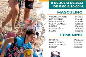 El Costa Blanca Beach Rugby celebrará la seua setena edició 7- 8 de juliol a la Platja Centre de la Vila Joiosa