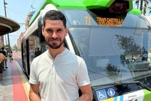 Castelló amplia el servei de TRAM el cap de setmana amb freqüències nocturnes cada 20 minutos i un vehicle més