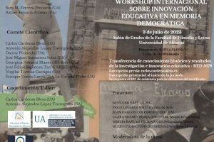 Un seminario aborda en la UA la memoria democrática en la innovación educativa