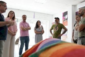Compromís-Sumar se reúne con representantes de Diversitat para trasladar el apoyo de la candidatura alicantina al colectivo LGTBI