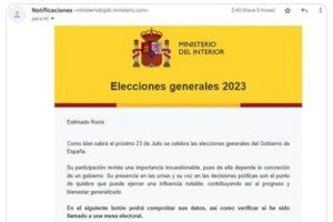 Advierten de un nuevo engaño relacionado con las mesas electorales para el 23J